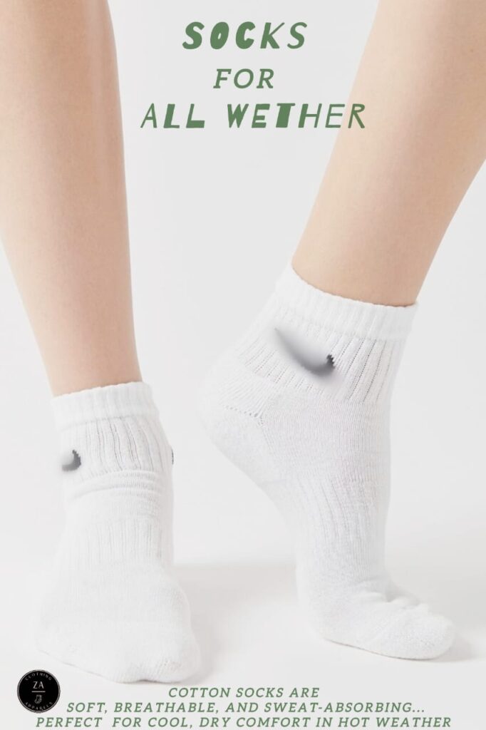 cotton ankle socks – 5 pairs pack for adults 🧦