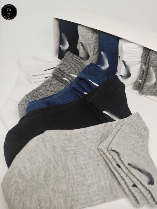 cotton ankle socks – 5 pairs pack for adults 🧦