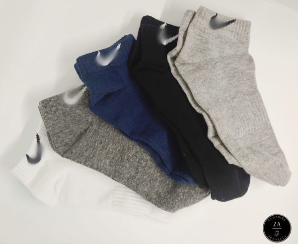 cotton ankle socks – 5 pairs pack for adults 🧦